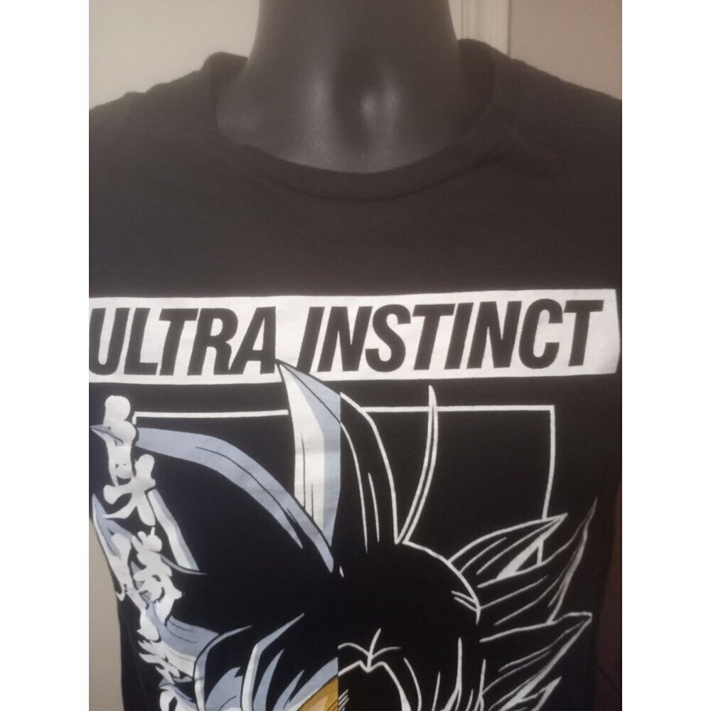 Dragon Ball Z T Shirt Size Small Black Ultra Instinct Graphic Short Sleeve Men S - Picture 3 of 9